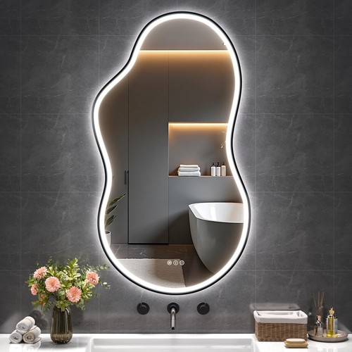 Led irregular bathroom - led,