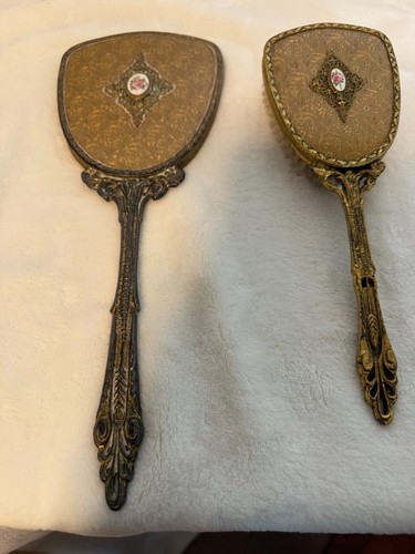 Vintage hand held ornate - held,