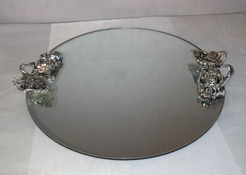 Vanity mirror with silver - mirror,