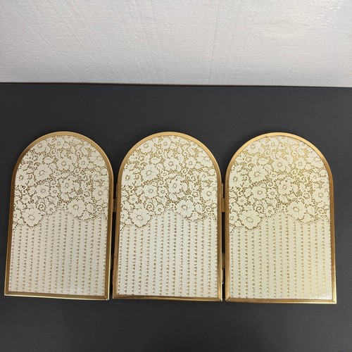Vtg sonnet gold triptych - vtg,